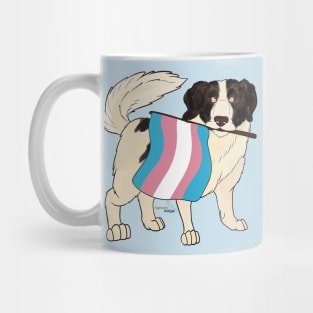 Pride Doggos: Transgender Tornjak Mug